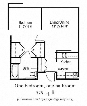 a floor plan of a small house with bedrooms and a bathroom